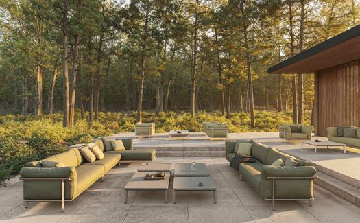 Un archetipo del design diventa rifugio di comfort outdoor