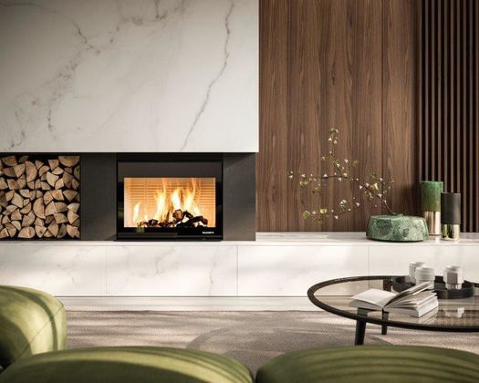 Da Palazzetti il nuovo focolare a legna Ecomonoblocco WTX 80