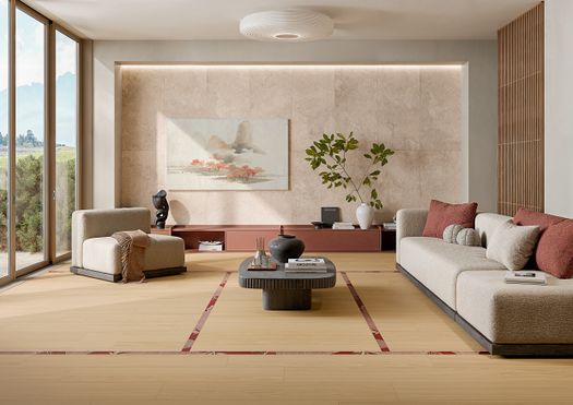 Die Oberflächen von Ceramica Rondine auf der Cersaie 2025