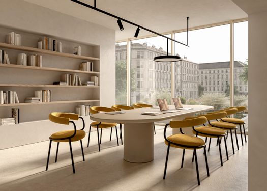 Working space: S-CAB Seatings for Indoor and Outdoor