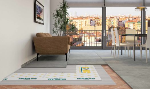 Polyglass lancia la nuova linea di isolanti acustici Sonic per il rumore da calpestio