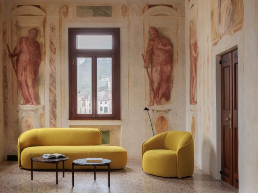 A Landscape of Organic Shapes: True Sofas by E-ggs Studio