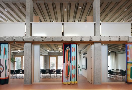 Thonet Meets Concrete, Brick and Fabric at Schoups Law Firm in Antwerp