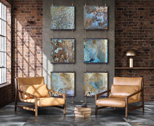 Early 20th Century Art Lives in Planium Panels