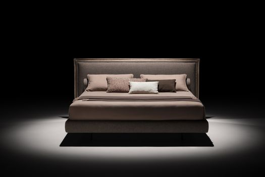 Il letto Twils ispirato alle quinte teatrali