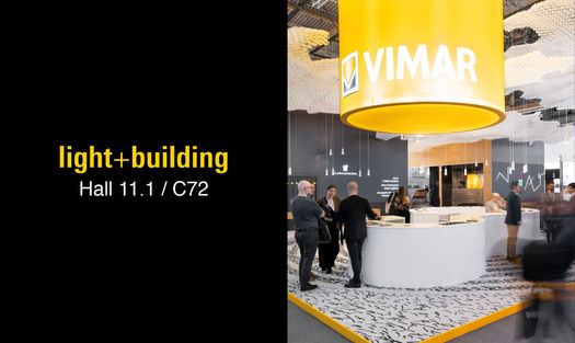 Vimar auf der Light + Building 2026: Design und Technologie für Gebäude