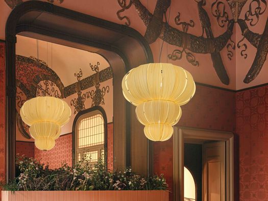Arabesco by LZF Lamps: Light Shaped Through Movement and Wood