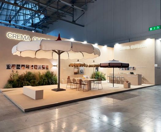 Ombreggiare lo spazio, progettare l’outdoor: Crema Outdoor al Salone del Mobile 