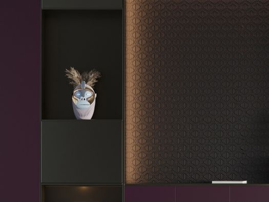 Fliesen von suggestivem Charakter 