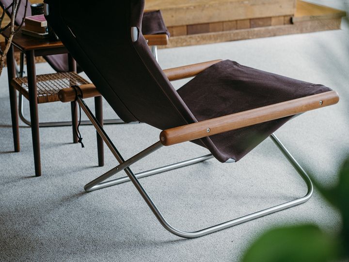 The Japanese company Fujiei reissues the classic folding Nychair X