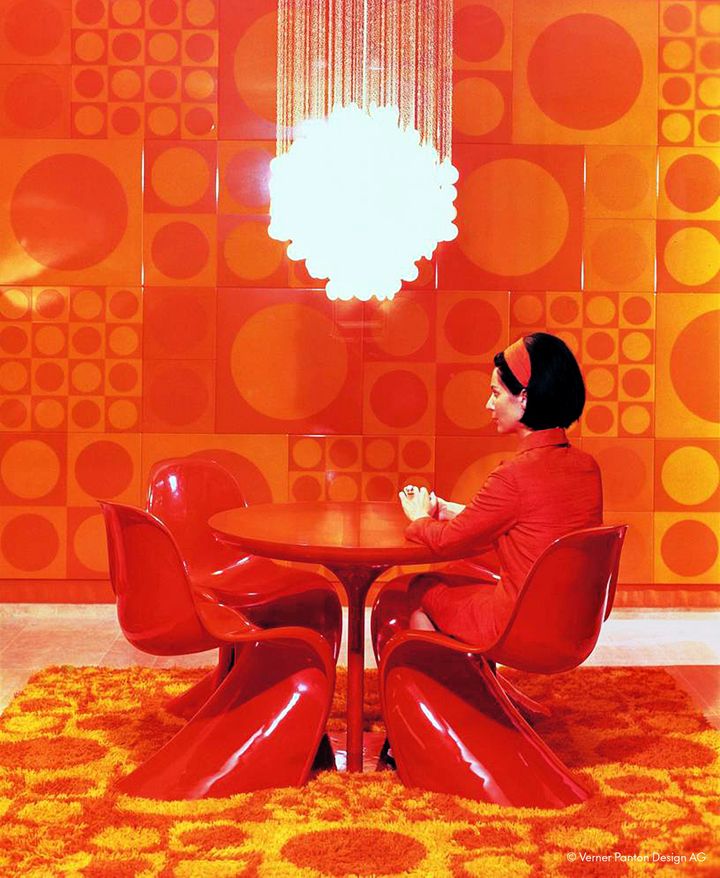 At Vitra Design Museum the exhibition dedicated to Verner Panton