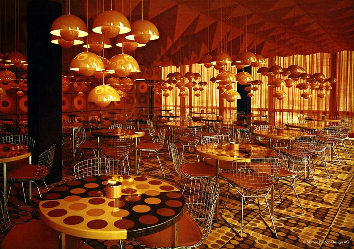 At Vitra Design Museum the exhibition dedicated to Verner Panton