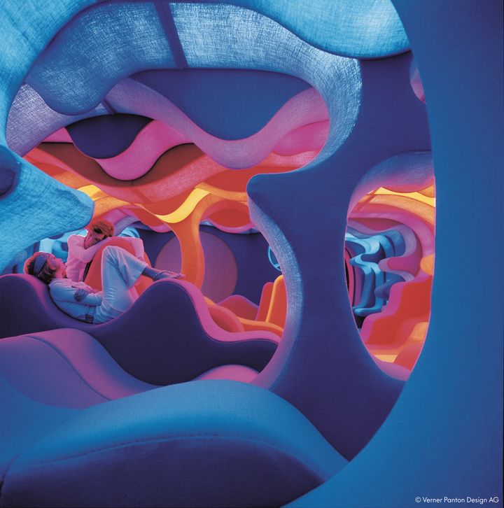 At Vitra Design Museum the exhibition dedicated to Verner Panton