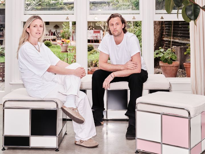 Ripetizione e simmetria in chiave pop: Buchanan Studio per USM