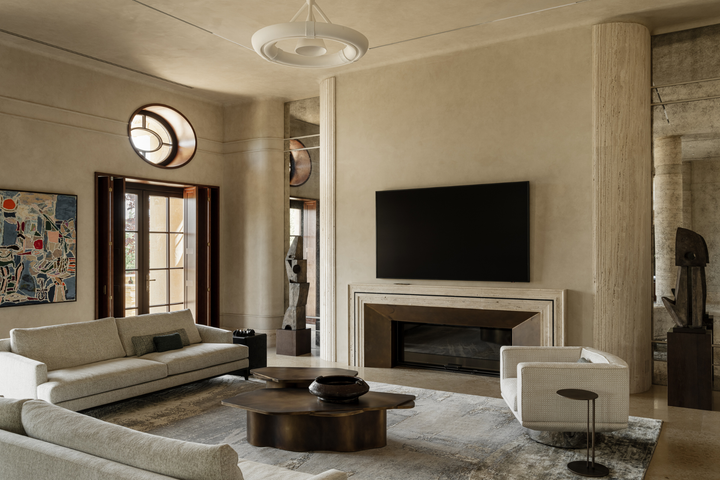 Art-déco Wohnzimmer: Ideen und Lösungen für die Planung