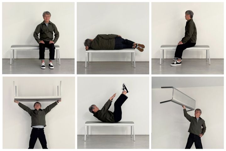 Emeco ZaZa Bench Collection by Naoto Fukasawa at NeoCon 2026