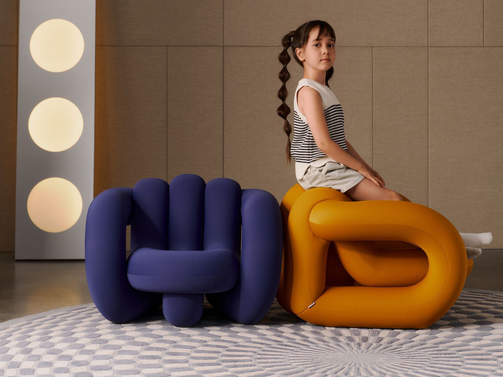 HC28 COSMO presents the AI-generated TWISTY MINI chair