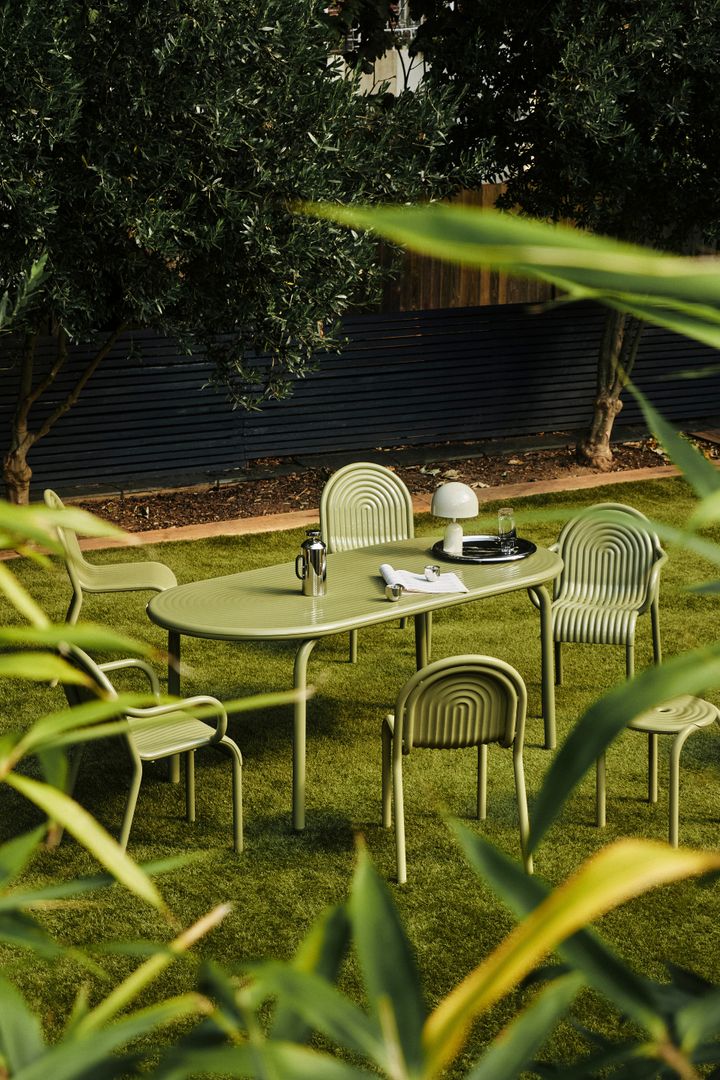 Tom Dixon presents GROOVE: a deco-inspired outdoor furniture