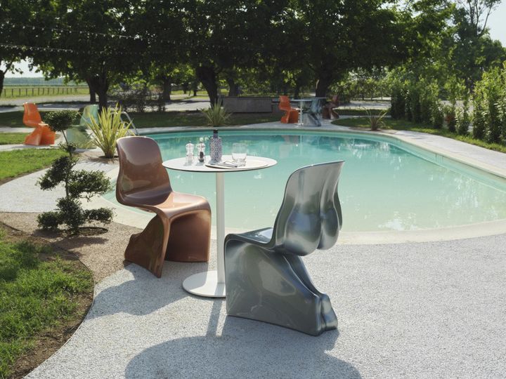 Paire De Chaises Design "Him & Her" Blanches - Design Fabio Novembre, Casamania (réplique ?)