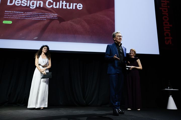 Marilde Longo, CSO & co-founder of Archiproducts - Nils Becker, founder of Designheroes - Laura van Lindt, Archiproducts 7