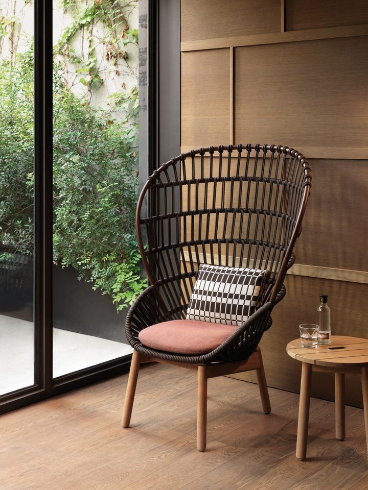 Poltrona vintage in rattan Emmanuelle | Maisons du Monde