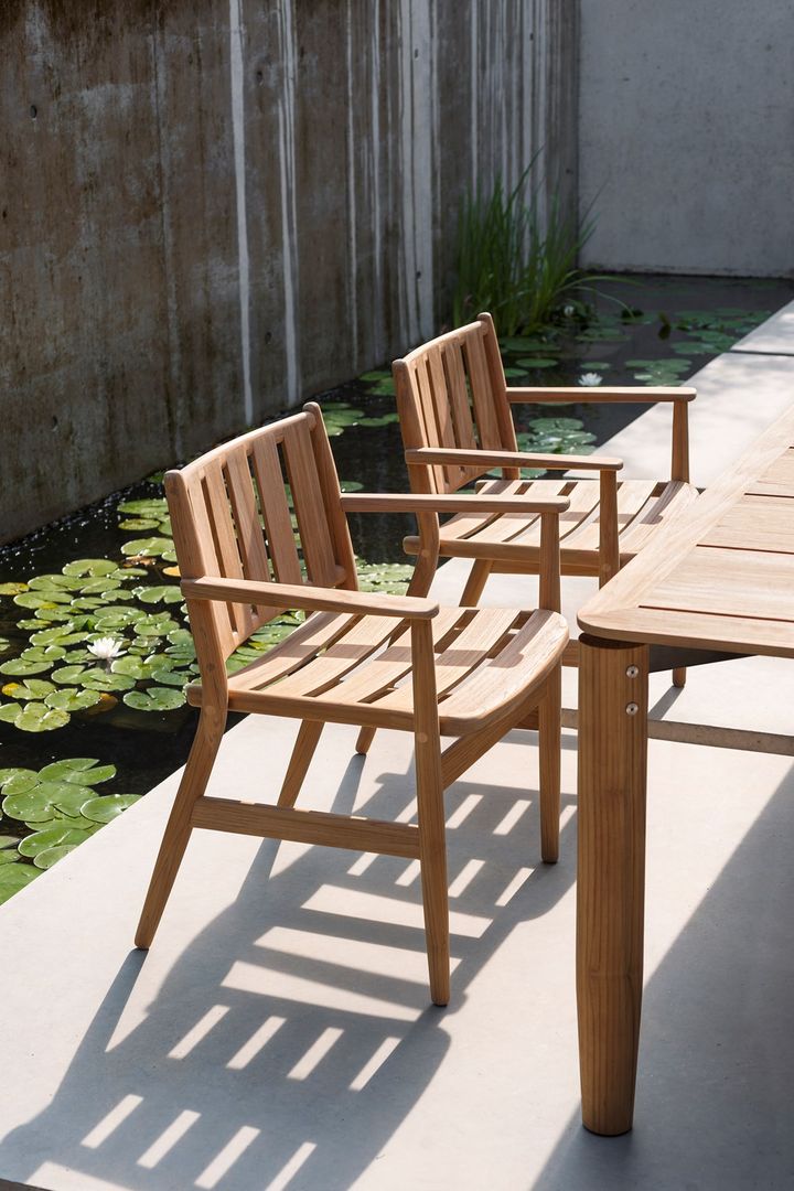 Sustainable and Certified the New Roda outdoor furniture