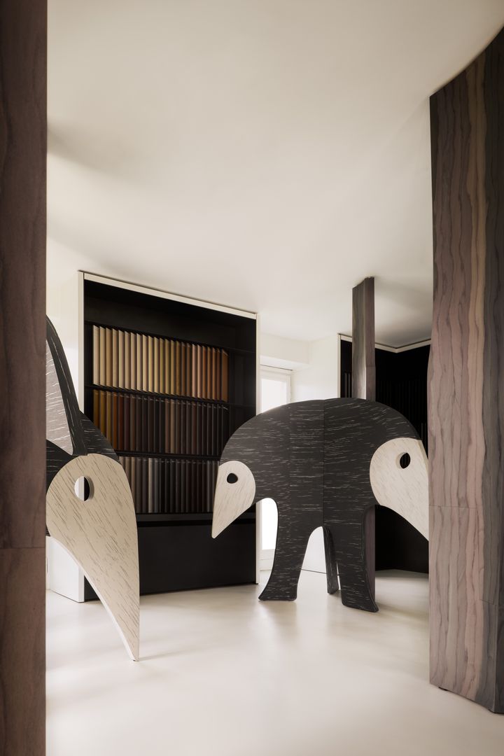The new ALPI wood surface designed by Yabu Pushelberg
