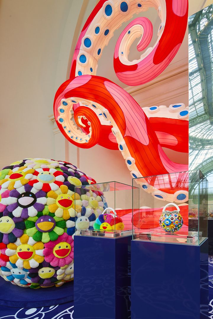 Takashi Murakami's work for Louis Vuitton for Art Basel Paris