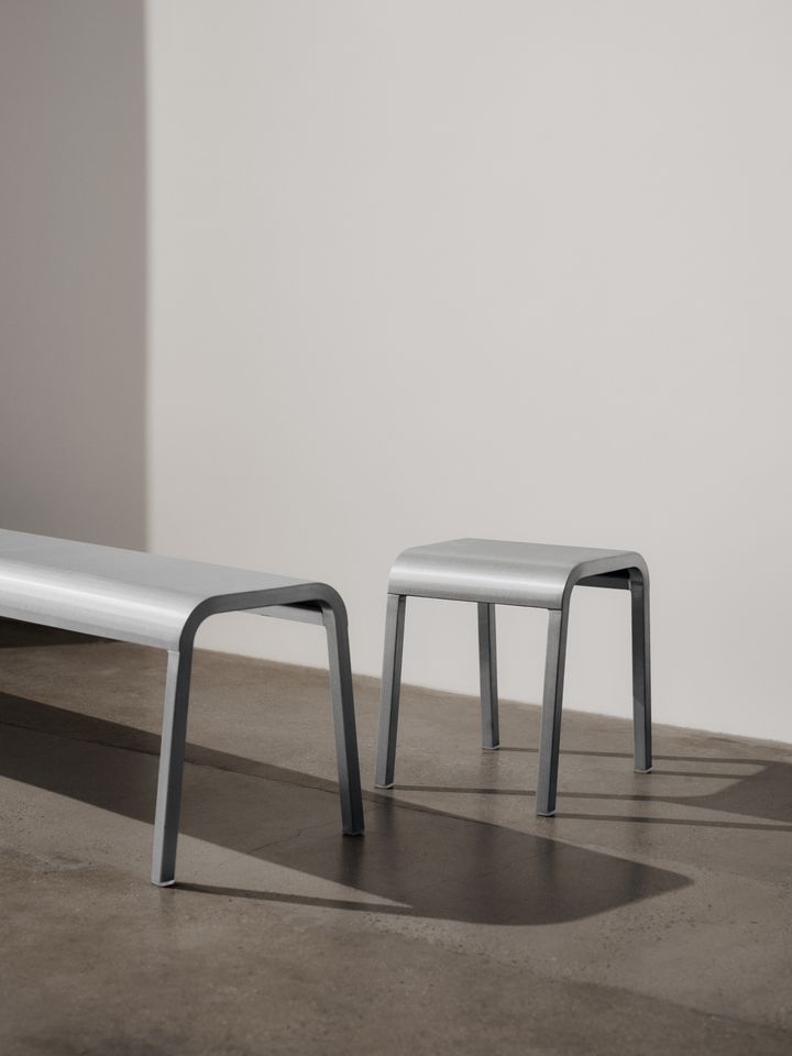 Emeco ZaZa Bench Collection by Naoto Fukasawa at NeoCon 2026