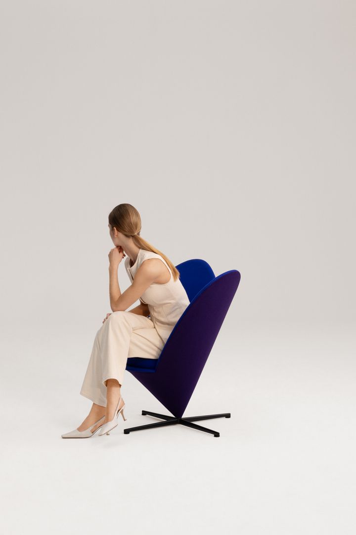 Verner Panton Centenary: the heart-shaped Vitra chair in a limited