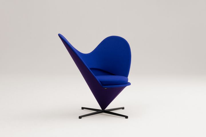 Verner Panton Centenary: the heart-shaped Vitra chair in a limited