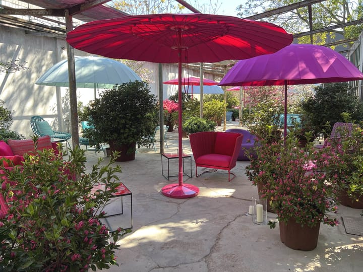 Indoor and outdoor collections presented in the new Paola Lenti Milan