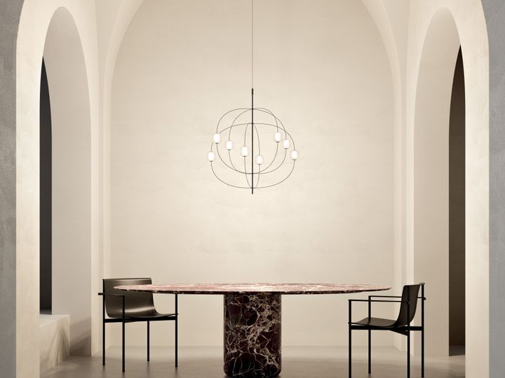Axia, the Lodes pendant lamp designed by Vittorio Venezia and