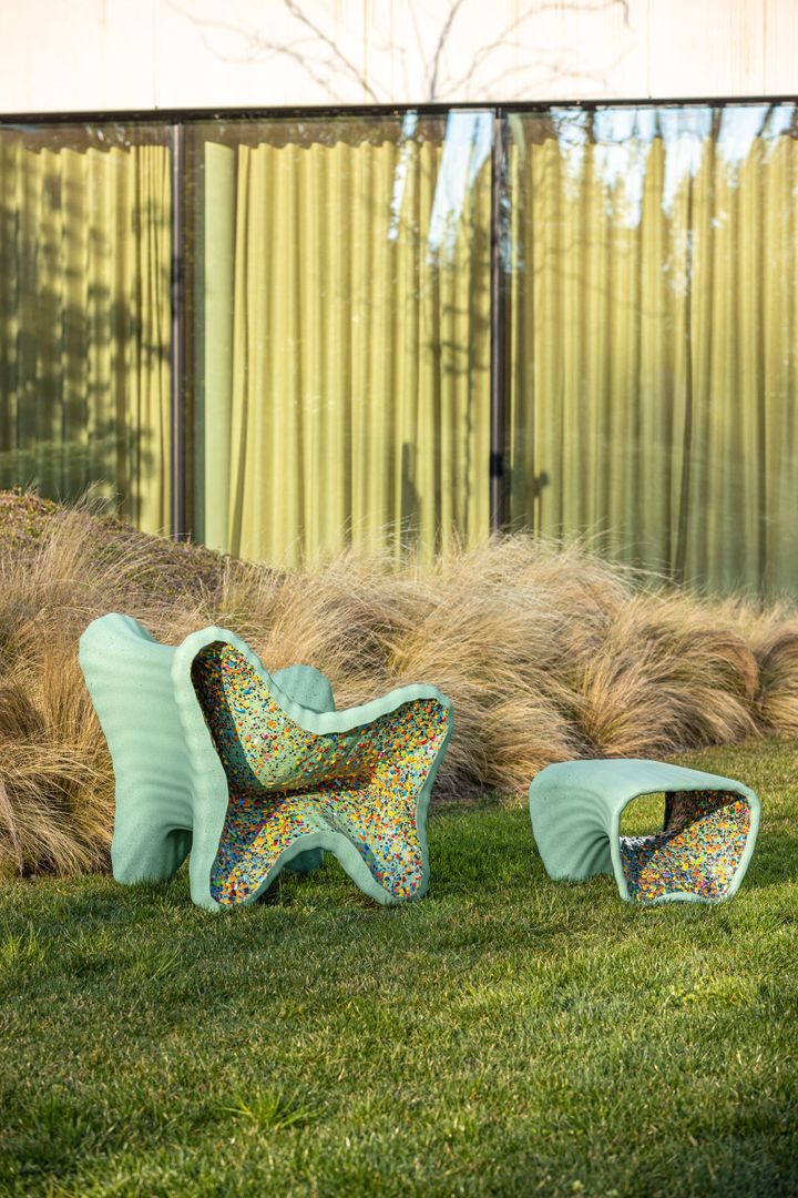 The new Magis outdoor furniture in recycled plastic
