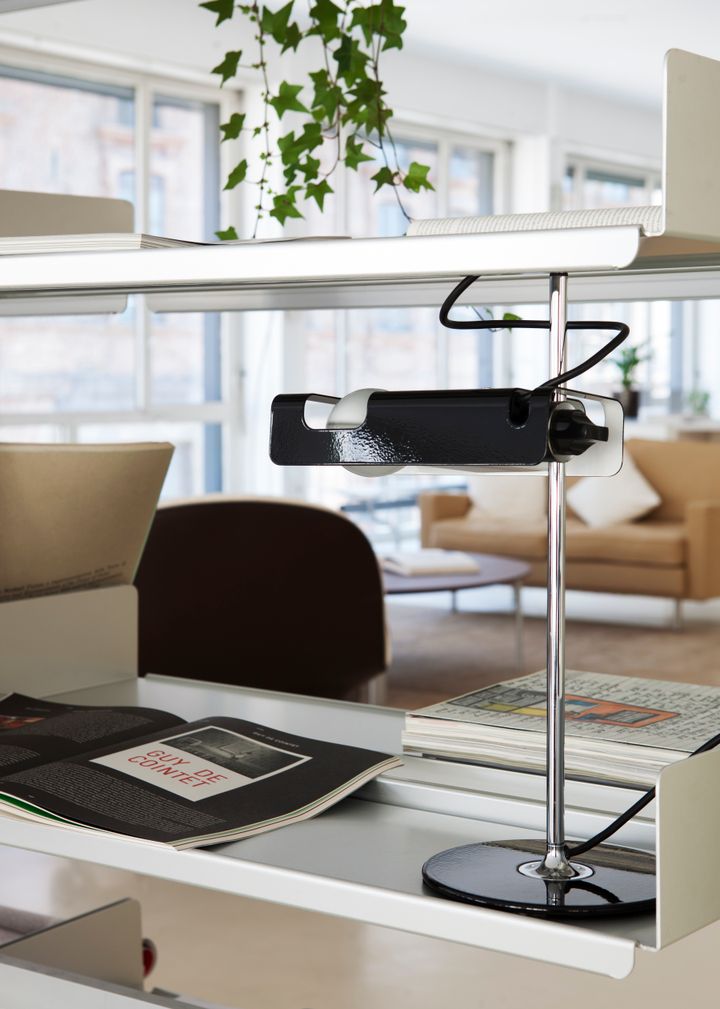 A 'Spider' table lamp by Joe Colombo, for Oluce, designed 1965