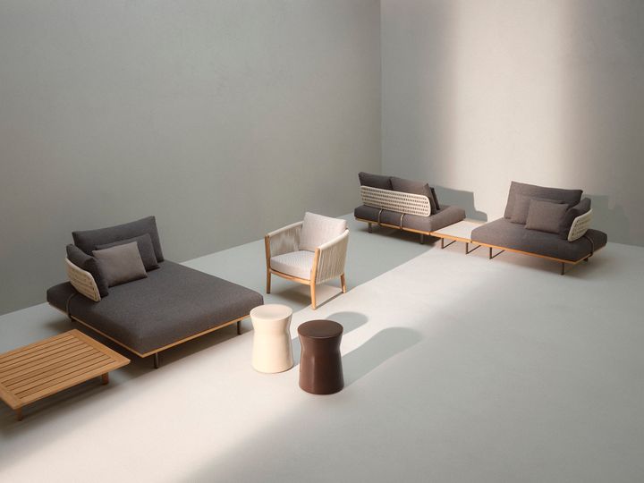 Molteni&C × Yabu Pushelberg Sway Outdoor Collection (Casa Novina 2024)（molteni-c × Yabu Pushelberg (under Vincent Van Duysen creative direction)）