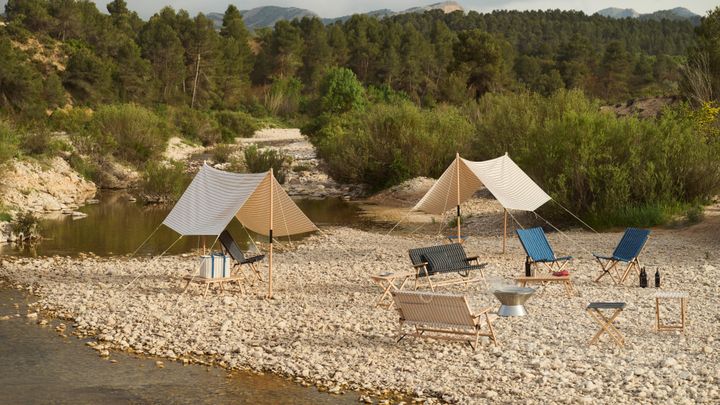 HAY outdoor furniture and accessories collection, designed with