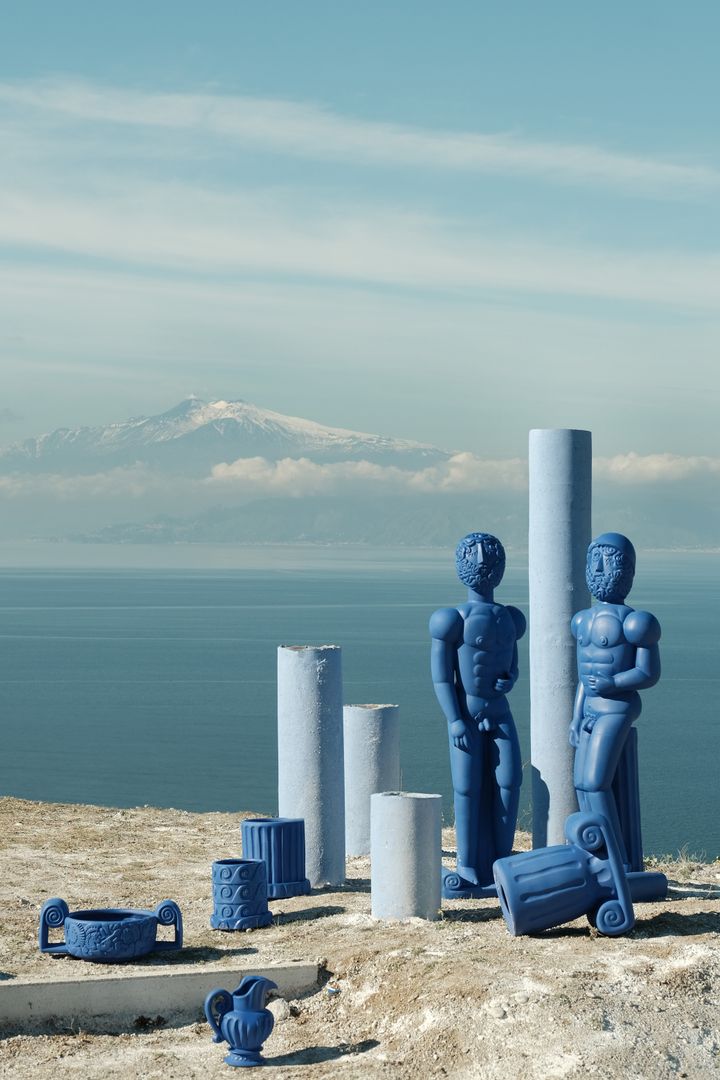 Seletti terracotta sculptures, lamps and vases by Antonio Aricò