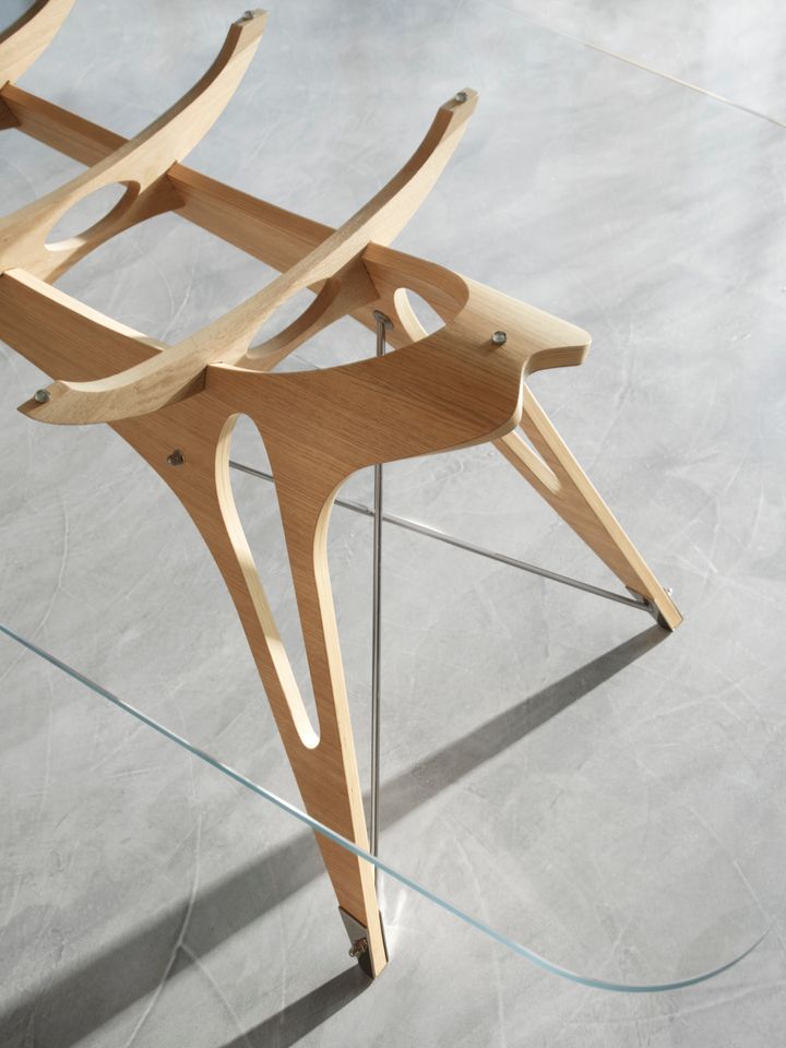 Carlo Mollino’s Vertebra table 21