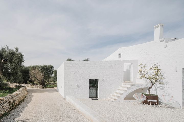 Architettura esterna della Masseria Dagilupi, Ostuni / Salento, Italia / 2019 | © Foto: atelierdomestico 2