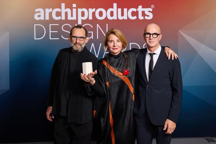Roberto Palomba and Ludovica Serafini - Enzo Maiorano, Co-founder e Creative Director of Archiproducts - Ph. Archiproducts 2