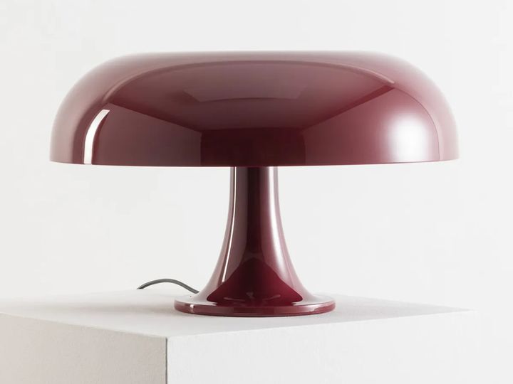 Artemide and Danese Milano icons in Red