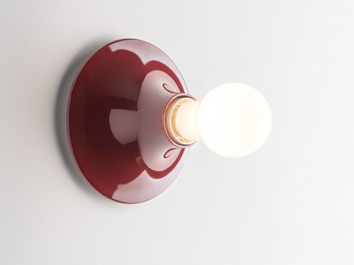 Artemide and Danese Milano icons in Red