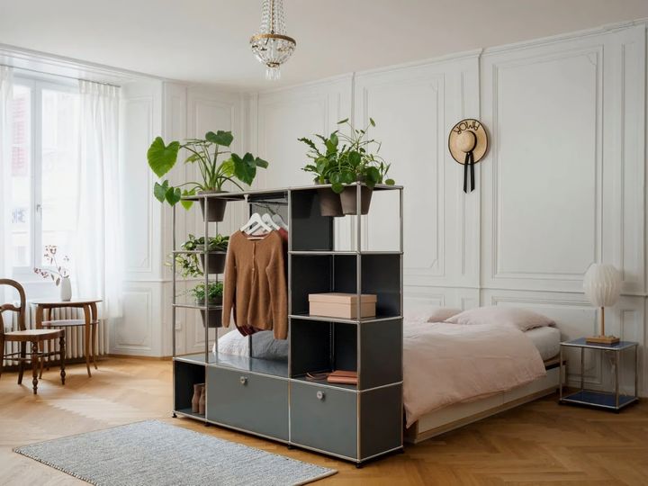 USM – World of Plants for USM Haller, idea to separate rooms at home with plants 7