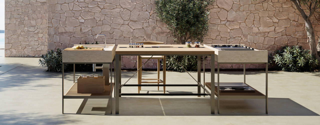 La prima cucina outdoor firmata Ernestomeda
