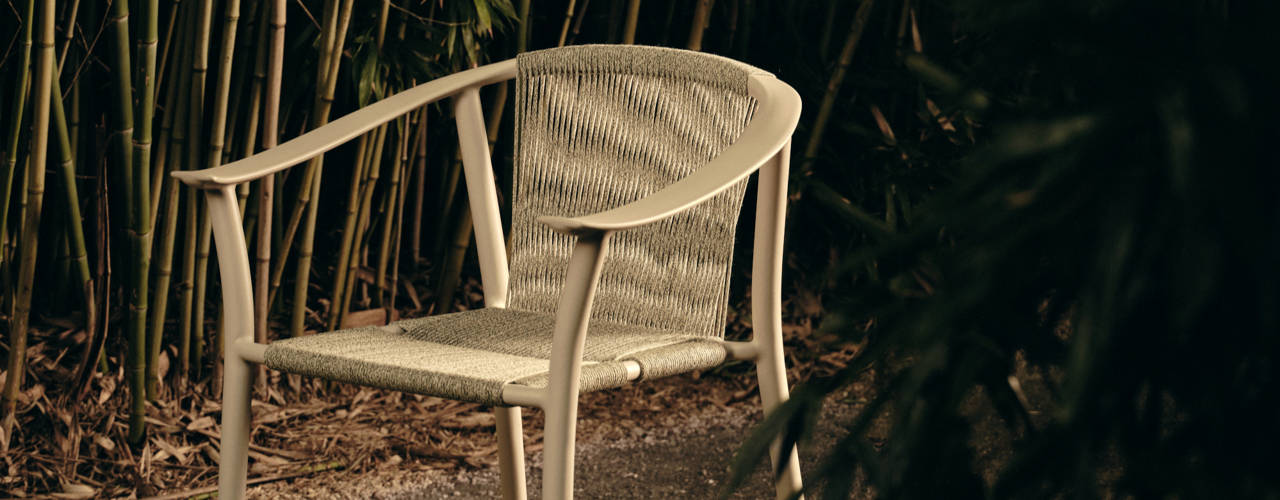 The Traditional Woven Chair Is Reinterpreted For Outdoor Living