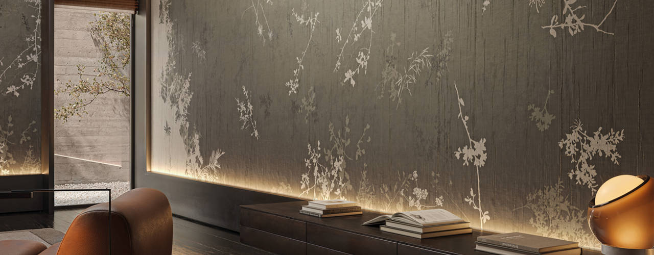 Material, Light and Percetion with Glamora Wallcovering