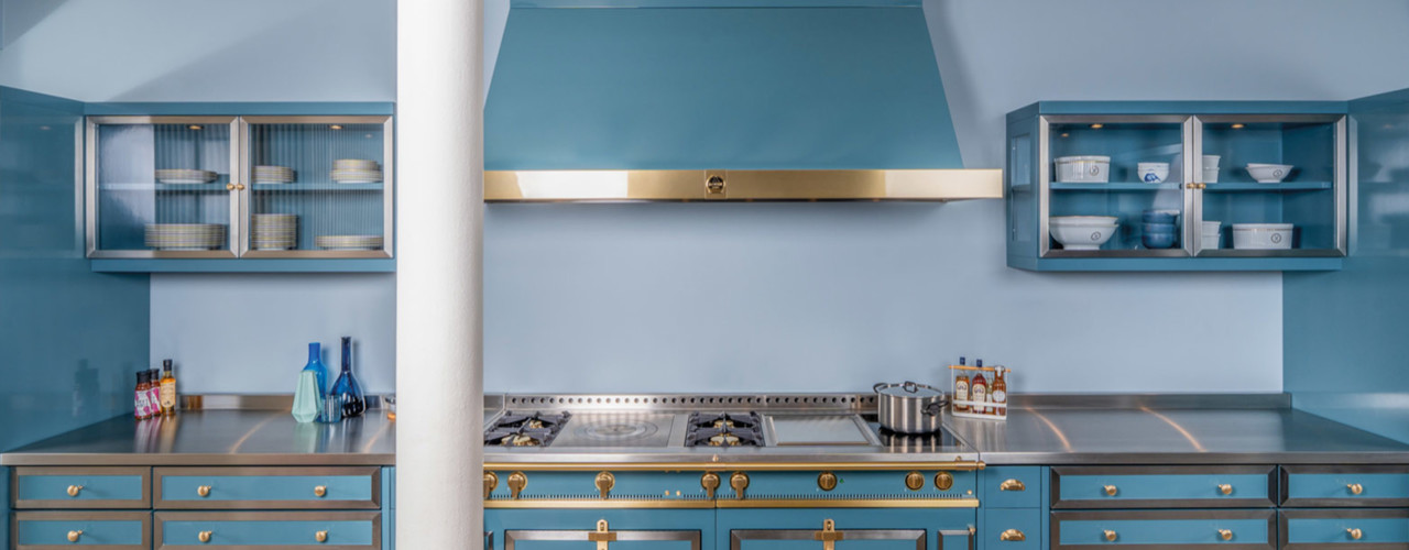 Die überarbeiteten Küchenmöbel Château Cabinetry von La Cornue