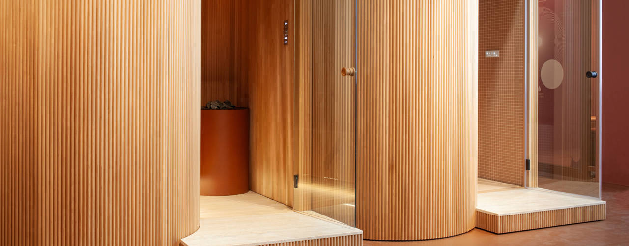 First Effe Sauna and Hammam Collection by Patricia Urquiola