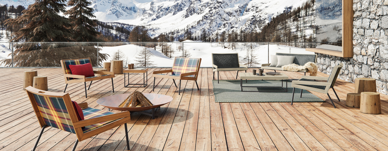 Ethimo per gli spazi outdoor di Casa Italia Milano Cortina 2026